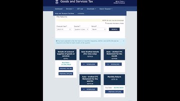 GST Return 1 Filing - PART 1
