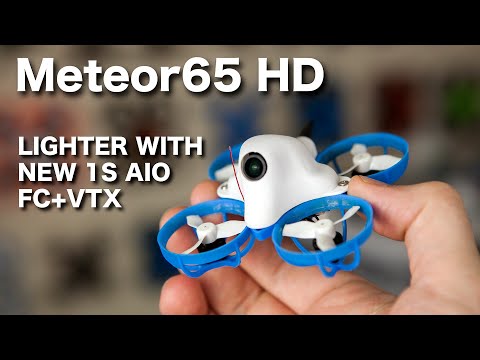 Meteor65 HD Review NEW BETAFPV 1S AIO FC with BUILT IN VTX YouTube