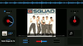 G Squad Raide Dingue De Toi 1996 CD Single Label Ariola France