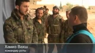 Russian TV report from Damascus, the district Jobar
