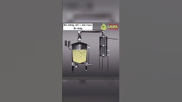 Cách thức hoạt động của nồi chưng cất và nấu rượu lalifa #shorts