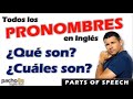 Clases inglés | Estos son todos los PRONOMBRES en inglés – Explicación detallada – Parts of Speech