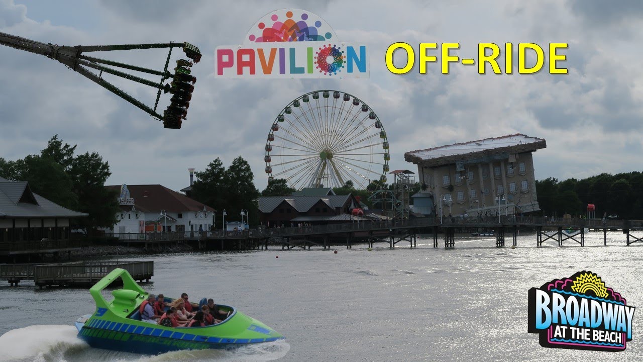 Pavilion Park Off-Ride Footage Myrtle Beach Amusement Park Broadway at the Beach Non-Copyright