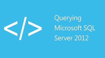 Querying Microsoft SQL Server 2012 - 10774