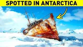 What's the Deal with This Ship Stuck in the Ice of Antarctica?