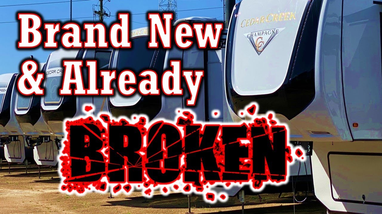 RV Dealers Showing and Selling Broken RVs - YouTube