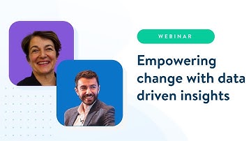 Empowering change with data driven insights