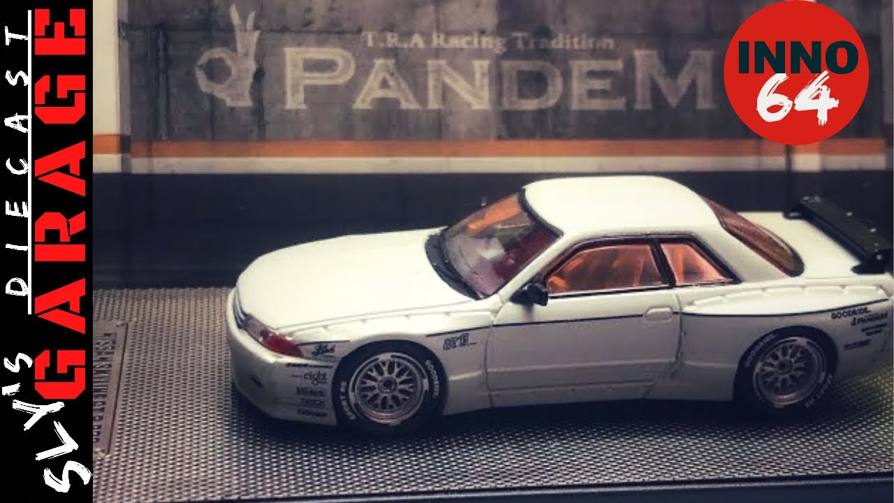 Inno64 Pandem Nissan Skyline GT-R R32 | Matte Grey - YouTube