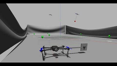 Aerial grabbing and balloon popping, ROS-Gazebo Simulations, GCDSL, AE , IISc