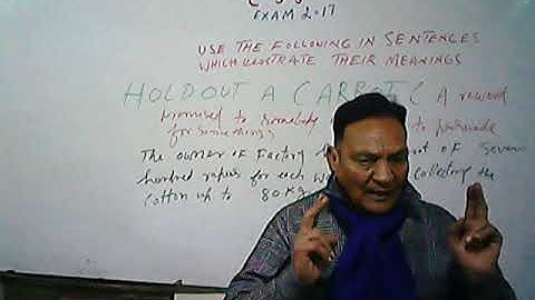 CSS Sentence 4, FPSC English Paper 2017  uploaded by Entry Test Channel