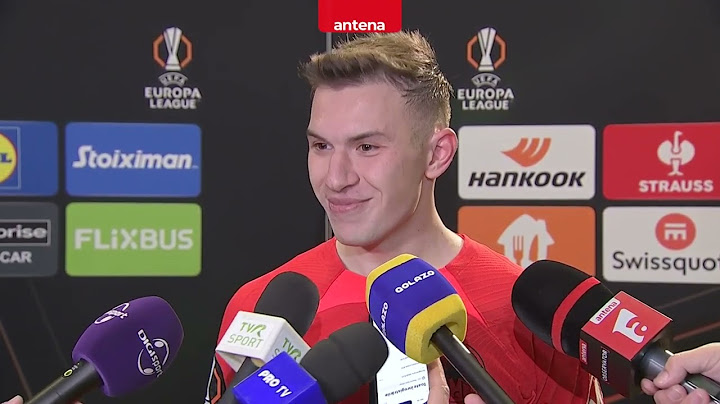 Andrei Gheorghiţă, în extaz după golul marcat în PAOK - FCSB 1-2: "Mă simt fantastic!"