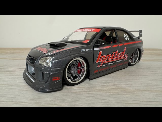 ☆Jada TOYS IMPREZA WRX STi 1/18 Jada Toys 1:18 Subaru Impreza WRX STI Import Racer - YouTube