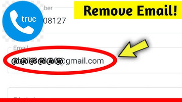 How to Remove Email ID in Truecaller