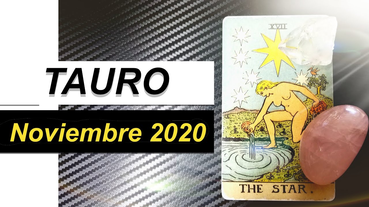 TAURO NOVIEMBRE 2020 SIGUE TU INTUICION - Tirada Tarot del Amor - YouTube