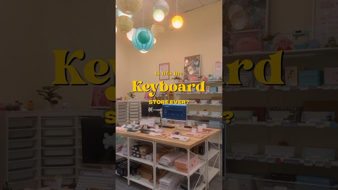 Лучший магазин клавиатур в мире… 😳 
