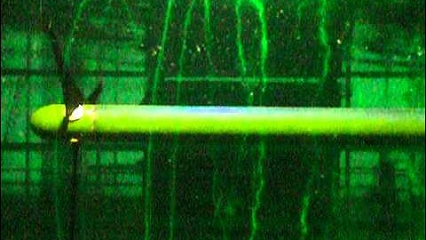 Wind turbine tip flow visualization