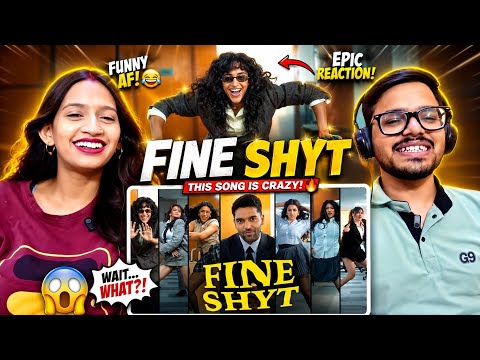 Guru Randhawa - “FINE SHYT” MV | Reaction Video