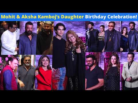 UNCUT Raj Thackeray, CM Fadnavis, Sanjay Dutt & More At Mohit-Aksha Kamboj’s Daughter Birthday Bash