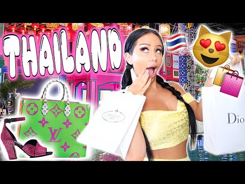 Video: Shopping In Thailand