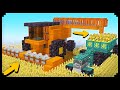 ✔ How to make a Working Combine Harvester in Minecraft