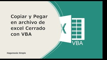 Copiar y Pegar en otro archivo de excel cerrado con VBA