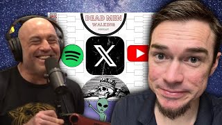 Joe Rogan Skeptical of Alien Psyop & The Dead Men Walking Podcast Bracket