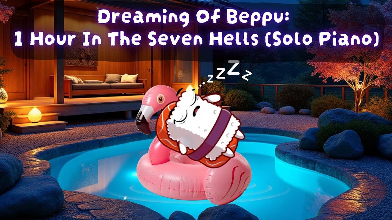 Dreaming Of Beppu: 1 Hour In The Seven Hells (Solo Piano Lofi)