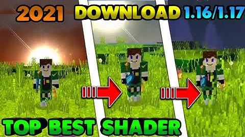 SHADER MCPE 1.17 [BEST SHADER 2021] DOWNLOAD