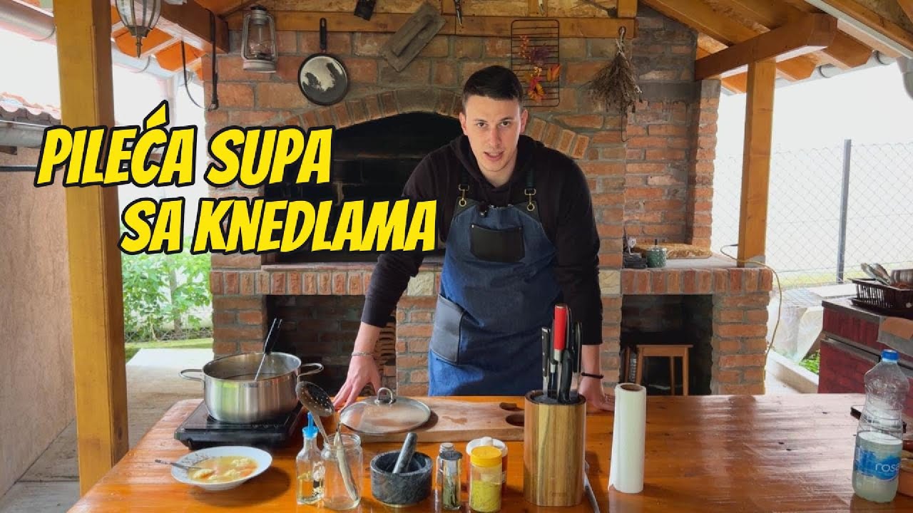 DOMAĆA PILEĆA SUPA SA KNEDLAMA | Ne može lakše i lepše od ovoga!