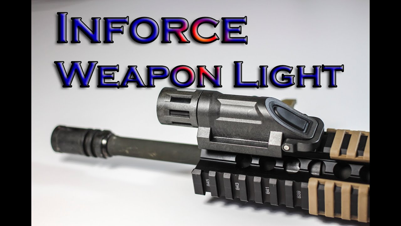 Inforce Weapon Mounted Light Momentary Only Youtube