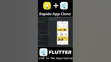 Rapido App Clone in Flutter 🚀 | Clone Rapido App with flutter #rapido #flutter #shorts #viralvideo