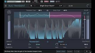 Arturia Bus TRANSIENT｜1分でわかるモダン質感トランジェント・サウンドデモ