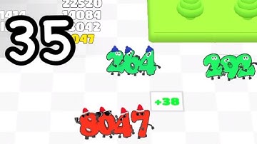 📸📹 Numbers.io 3D Gameplay Walkthrough Part 35 (iOS Android)