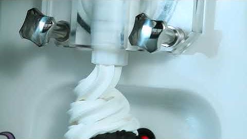 Pasmo soft serve ice cream machine S111(ice cream texture)