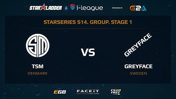 TSM vs GreyFace - Map 2 - Dust 2 #1 (SL i-League StarSeries XIV)