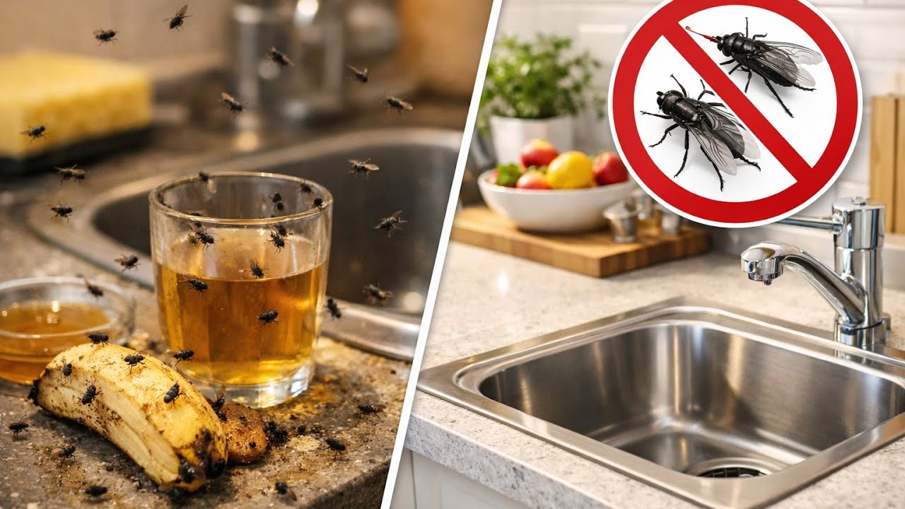 How to Get Rid of Small Flies at Home - YouTube