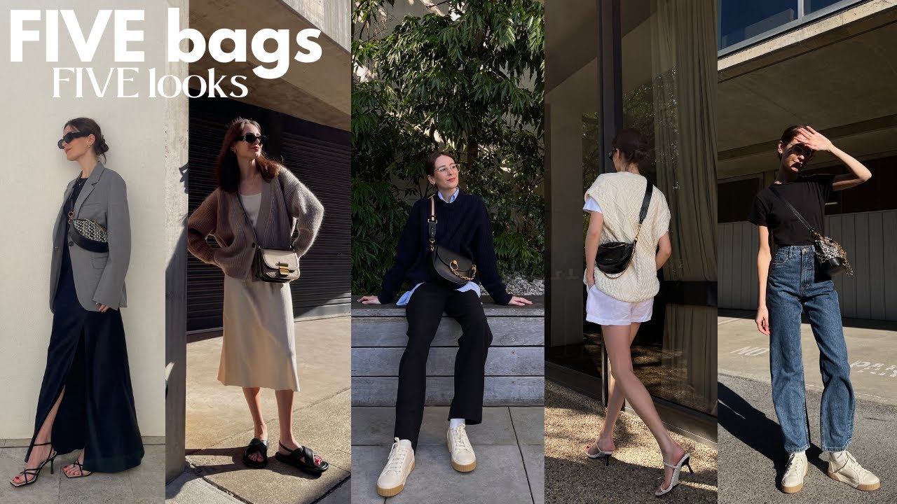 5 BAGS, 5 LOOKS with Charles \u0026 Keith