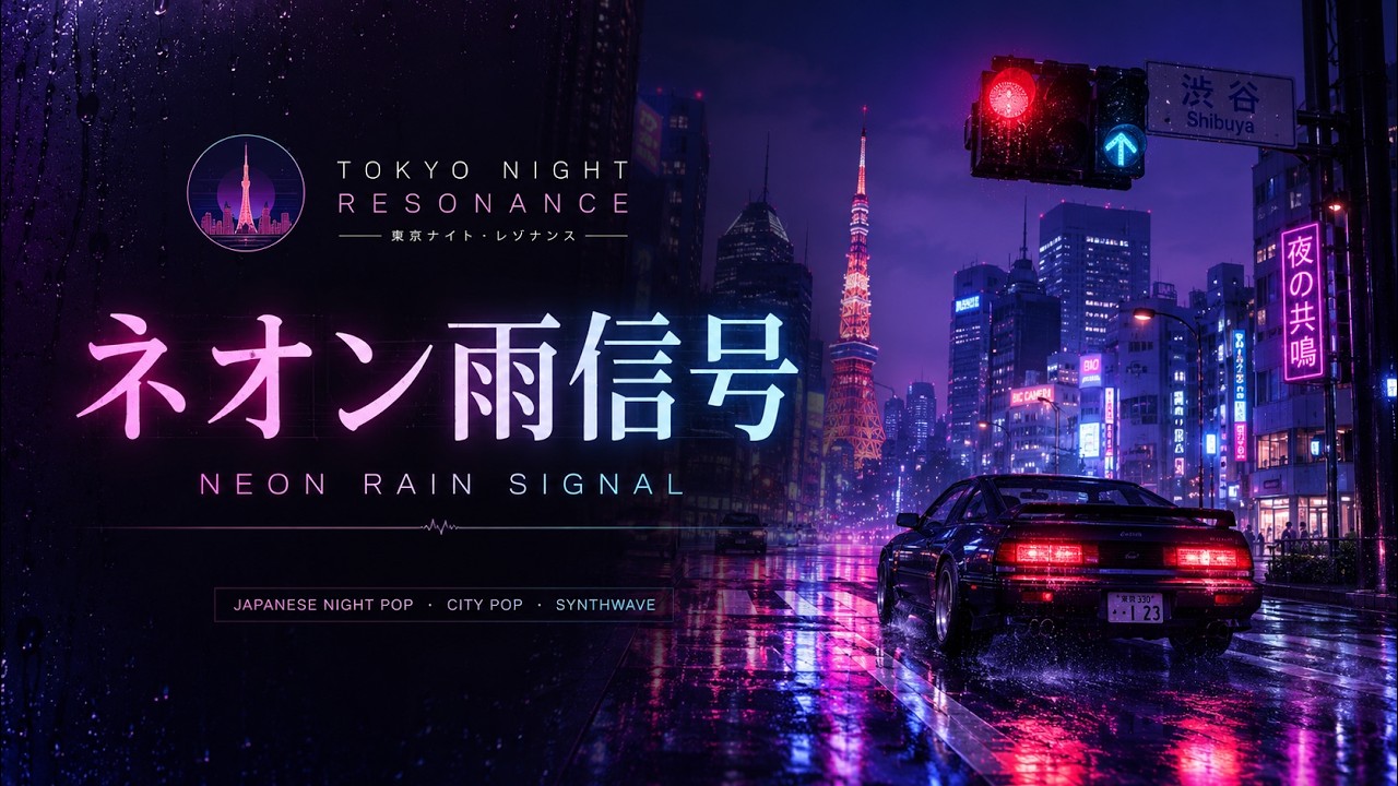 ネオン雨信号 / Neon Rain Signal 🌧️ Japanese Night Pop