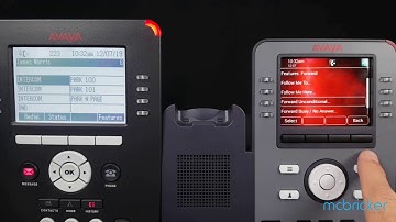 J169 J179 Call Forward  Avaya IPOffice McBricker