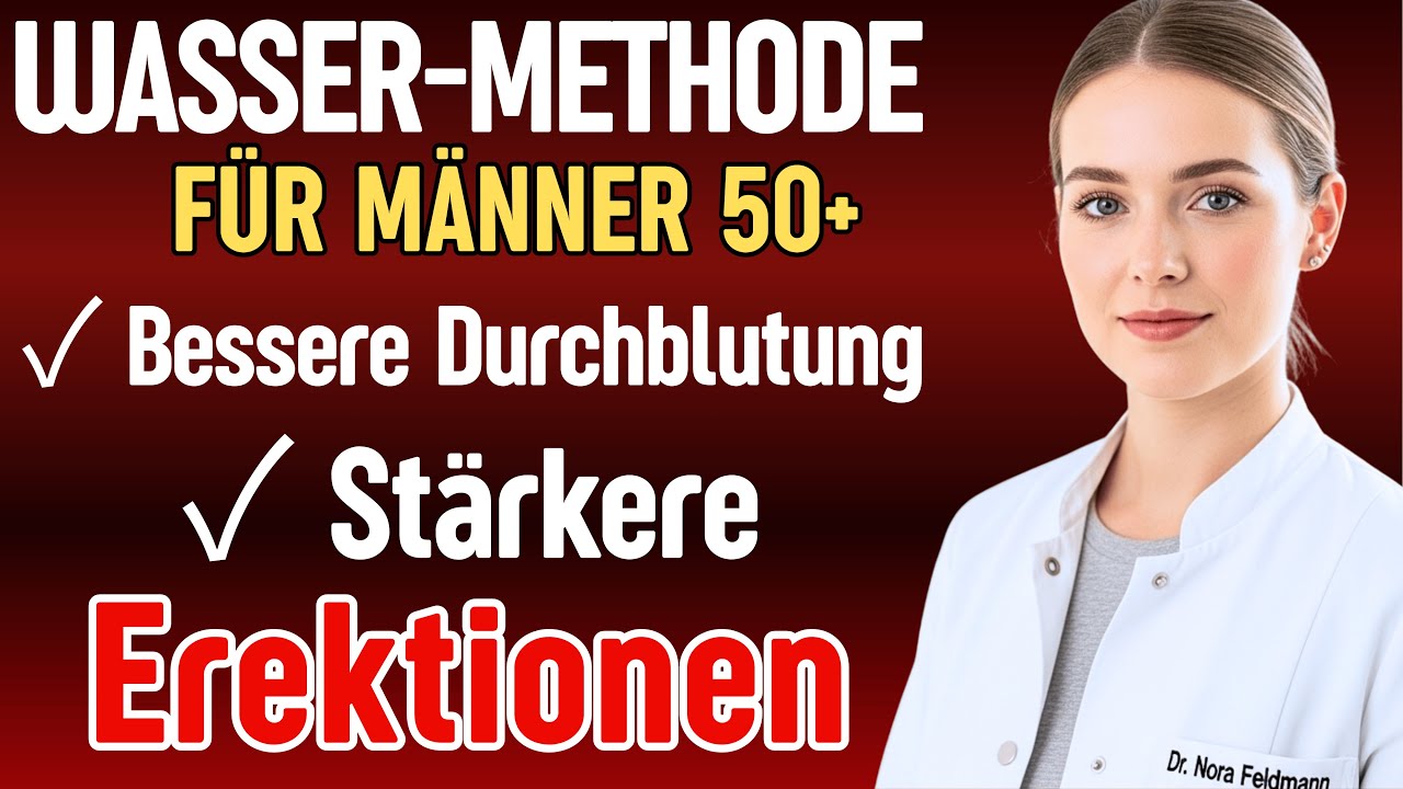 Urologin: So trinken Sie Wasser RICHTIG für bessere Erektionen ab 50!