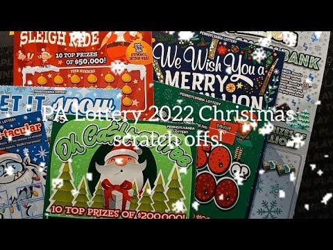 Lottery christmas scratch cards canada