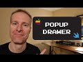 Swift Popup Drawer
