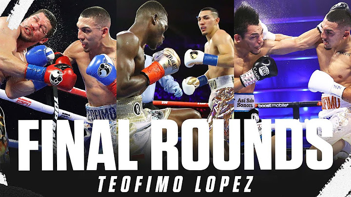 Teofimo Lopez Knows How To Take Over A Fight | FINAL ROUNDS