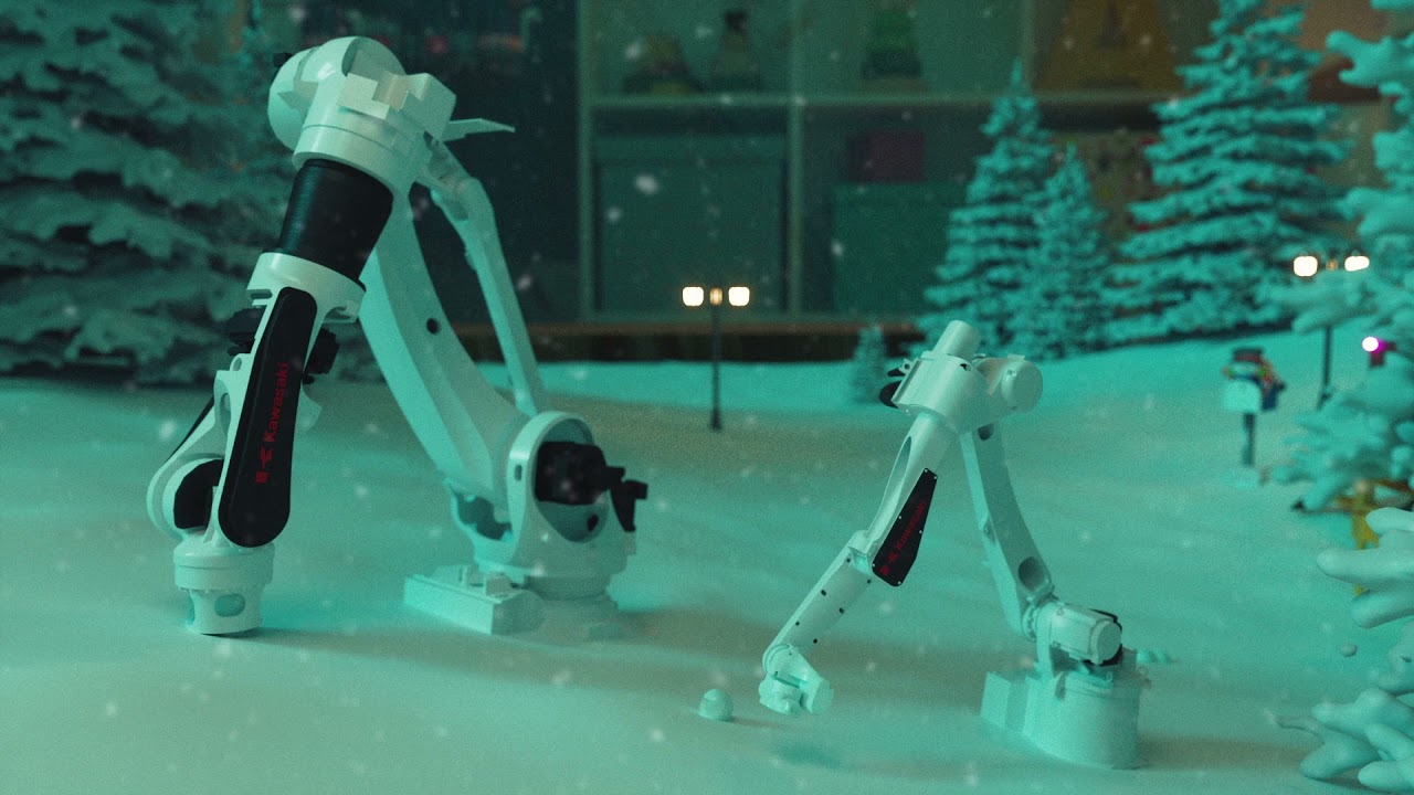 Kawasaki Robotics Holiday Card 2021