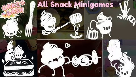 Cake Bash - All Snack Minigames