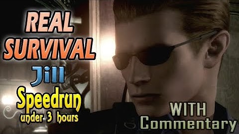 Resident Evil HD - REAL SURVIVAL Speedrun JILL Save Nobody - Beginner
