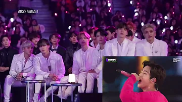 [MAMA 2019] ATEEZ, UNINE reaction to BTS performance