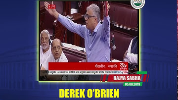 Derek O’Brien makes a Point of Order on introduction of Bills