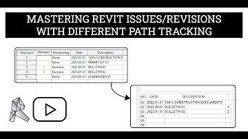 Master Revit Issues & Revisions, with Different Path Tracking and Sheet History (How To)
