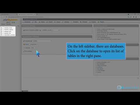 How to delete database table via phpMyAdmin in cPanel with KloudDeva